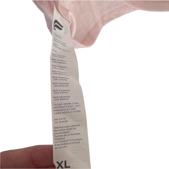 Pink Fabletics Muscle Tank - Picture 5 of 5